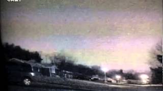 Meteor on March 22 on security cam in Thurmont MD [upl. by Godrich838]