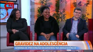 Como encarar uma gravidez na adolescência  CMTV [upl. by Durkee978]