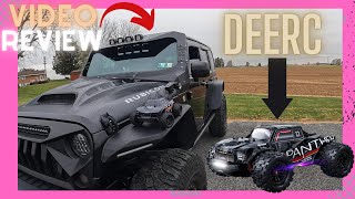 DEERC 114 Brushless Fast Extreme RC Cars for Adults Max 70kph [upl. by Nnaeoj]