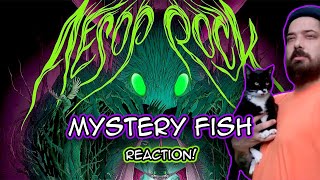 Aesop Rock  Mystery Fish  Reaction 🐟 [upl. by Attennaej]