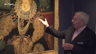 David Starkey on the Armada Portrait of Elizabeth I [upl. by Ainahs]