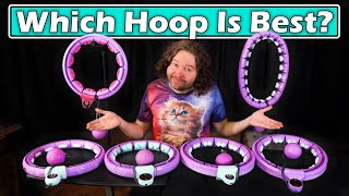 I Tried Every Swiss Activa Smart Weighted Hula Hoop  Which Hoop Is Best Comparison Review [upl. by Rebliw]