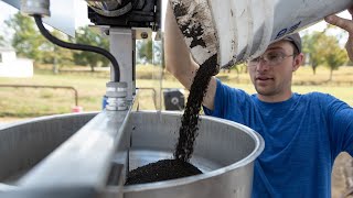 Simeon Kleinsasser Presentation at Acres Field Day Part 2  Compost Extract [upl. by Nady900]