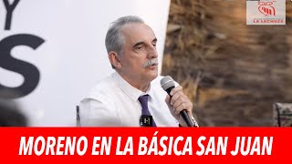 Guillermo Moreno en la Unidad Básica de San Juan 14224 [upl. by Tore]