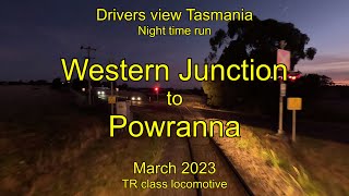 Drivers view Tasmania Western Junction to Powranna Mar 2024 [upl. by Adamec]