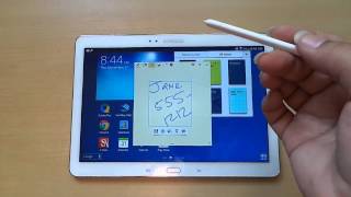 Samsung Galaxy Note 101 2014 Edition Review [upl. by Onitsoga357]