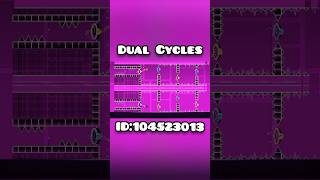 Dual Cycles Geometry Dash 22 geometrydash gd shorts short [upl. by Mukul]