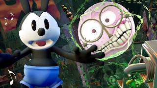 Epic Mickey Rebrushed  100 Walkthrough  Part 1 Rotten to the Core Thinner Path [upl. by Aidni]