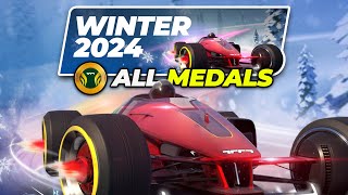 Trackmania Winter 2024 Campaign Discovery  All Medals [upl. by Tiphane35]