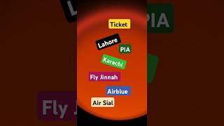 Flights from Lahore to Karachi l Airlines Ticket Price l shorts pakistaniairline travel [upl. by Caswell]