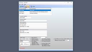 Star Check Writer  Change the Date Formatting on the check [upl. by Tiossem]