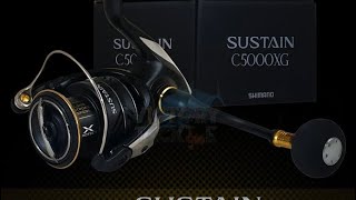 Reel shimano SUSTAIN c 5000 XG [upl. by Yennaiv337]