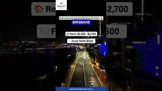 Monthly cost of living in Brisbane [upl. by Hplodnar]