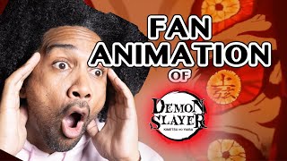 Kokushibo vs Gyomei Sanemi Genya amp Muichiro  FAN ANIMATION  FULL FIGHT  Vibe Society reaction [upl. by Pammi]