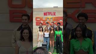 Outer Banks Cast Reunites at Netflixs Poguelandia Event [upl. by Kaitlin]