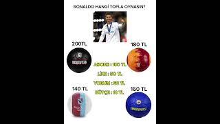 RONALDO HANGİ TOPLA OYNASIN kesfetbenionecikar football ABONE OL LİKE AT ronaldo [upl. by Anial]