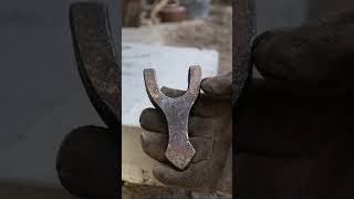 Casting Bronze Slingshot out of Scrap [upl. by Cristine]