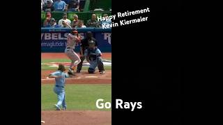 Happy Retirement Kevin Kiermaier mlb mlbbaseball baseball sports [upl. by Marras275]