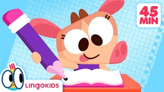 BACK TO SCHOOL CARTOONS for Kids 🏫🎵 Get ready for School  Lingokids [upl. by Ro]