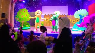 Mattel playtown Dubai  The Barney Show 2019 [upl. by Kane]