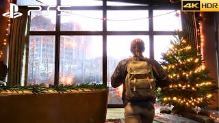 The Last of Us 2 Remastered PS5 Seattle Day 1  Winter Visit Walkthrough 4K HDR [upl. by Roche]