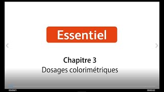 PhysiqueChimie 1re  Schéma bilan  Dosages colorimétriques [upl. by Sivatnod]