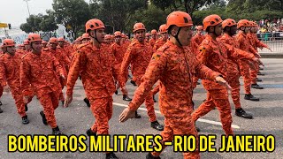 Comemoração 202 anos de Independência do Brasil com desfile de Bombeiros Militares do RJ 🇧🇷 [upl. by Ashok557]