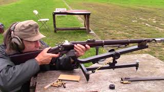 Shooting Austrian Werndl M186777 with fixed bayonet [upl. by Asli171]