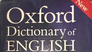 Oxford Dictionary of English  Book Review  Learn English [upl. by Enelkcaj]