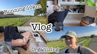 Running 10km in nature 🏃🏼‍♀️ Organizing the kitchen and some other bits 🎥😀 [upl. by Woodhouse]