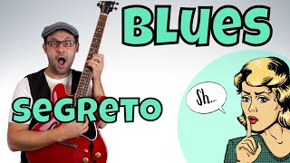 LEZIONI DI CHITARRA ELETTRICA UN SEGRETO DEL BLUES [upl. by Pope424]