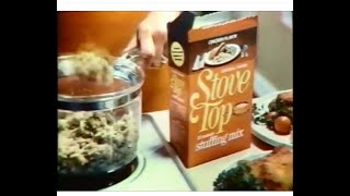 Stove Top Stuffing Commercial 1975 [upl. by Anaahs]