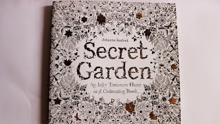 Secret Garden Coloring Book Flip Through Review [upl. by Iey]