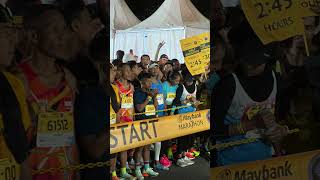 sub120 half marathon attempt [upl. by Nilra]