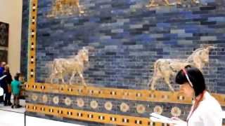 The Ishtar Gate of Babylon at the Pergamon Museum [upl. by Gibb]