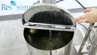 Ultrasonic homogenize extraction machine with mixing tank [upl. by Enylorac424]