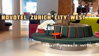 Novotel Zurich City West  Novotel Zurich Room Tour  Zurich Hotel  Hotels in Zurich  Switzerland [upl. by Leunas]