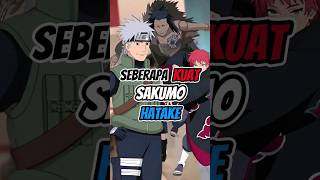 SEBERAPA KUAT SAKUMO HATAKE animeshorts sakumo kakashi sasori [upl. by Llyrat]