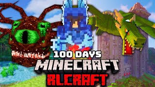 I Survived 100 Days In RLCraft Shivaxi Config Full Movie [upl. by Glenden365]