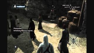 Assassins Creed Walkthrough Part 4 PickPocket time [upl. by Meridith]