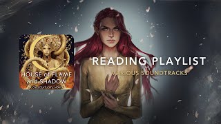 House of Flame and Shadow  2 Hours Fantasy Reading Playlist Instrumental  Crescent City Ambience [upl. by Jelle]