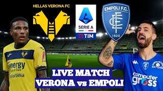 🔴 VERONA  EMPOLI 21 DIRETTA LIVE STREAMING SERIE A 20232024 [upl. by Blanchard537]