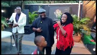 Aity Live at Culture Yard Lagos with Gospel Reggae Warlord Buchi on her song You Will Get There [upl. by Eniliuqcaj621]