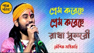 রাধা সুন্দরী  Koushik Adhikari  কৌশিক অধিকারি  Prem Koreche Prem Korechi Radha Sundari [upl. by Gona]