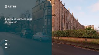 1 Lorraine Gardens Lane Dowanhill Glasgow G12 9PA [upl. by Ariom5]