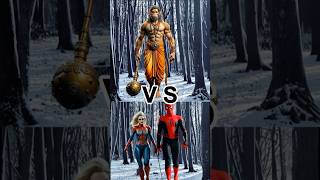 Spiderman vs Hanuman ji spiderman shorts [upl. by Duong944]