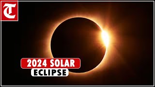 Total Solar Eclipse 2024 Diamond ring witnessed [upl. by Annawaj]