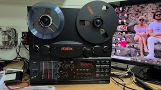 Fostex Model 20 ReeltoReel Audio Test [upl. by Tania]