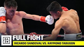 FULL FIGHT  Ricardo Sandoval vs Raymond Tabugon [upl. by Nnyltak]