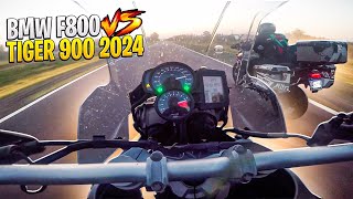 F800 Vs TIGER 900  PEG4 NA ARGENTINA [upl. by Uahsoj]